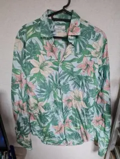 zara アロハシャツ 総柄シャツ