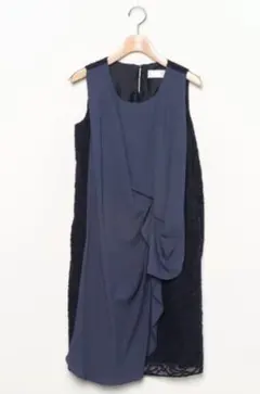 未使用　URBAN RESEARCH ROSSO ノースリーブワンピ　ネイビー