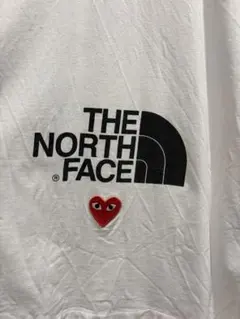 【限定】プレイコムデギャルソン　ノースフェイス　Tシャツ　サイズXL PLAY