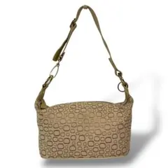 ワンショルダーバッグ ショルダーバッグ ハンドバッグ 金具 ロゴ 総柄