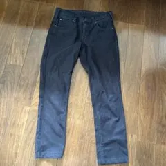 エドウィンジャージーズ　テーパード　デニム　S日本製　黒　ER007L