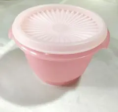 Tupperware　ベルポピー　ピンク　レア品　 未使用のサムネイル