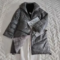 未使用✨RayBEAMS コート　リバーシブル　ツイード　ダブルジッパー