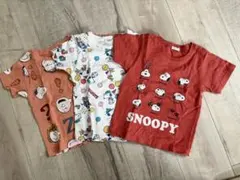 スヌーピー Tシャツ 3枚セット　95センチ