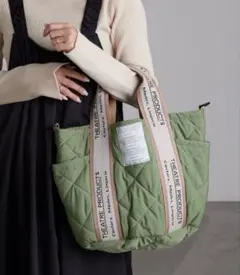 チャオパニックティピー　シアタープロダクツ　キルティングトートバッグ