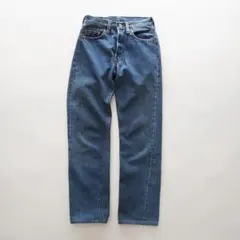 80s リーバイス 501 赤耳 黒カン W28 66後期同年 デニム