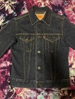 〔美品〕Levi's デニムジャケット Sサイズ ダークブルー 古着 アメカジ
