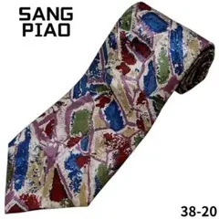 SANG PIAO　ネクタイ　アート　マルチカラー　おしゃれ　通勤　ビジネス