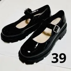 ZARA バックル トラックソール ボリュームソール メリージェーン 39 ザラ