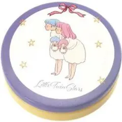 未開封　新品　未使用　Sanrio✕くらはしれいリトルツインスターズ　缶入メモ帳のサムネイル