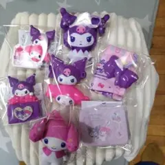 ハッピーセット クロミちゃん♡マイメロディ 7点まとめ売り☆おまけ付き