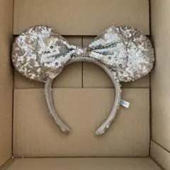 カチューシャミニースパンコールシルバー