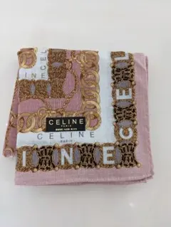 新品CELINEセリーヌ ハンカチ チェーン柄のサムネイル