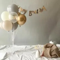 誕生日 飾り 韓国　風船　バルーン　ハーフバースデー　かわいい　half 装飾