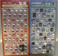ボンボンドロップシール　ミニ　サンリオ　キティ　はぴだんぶい
