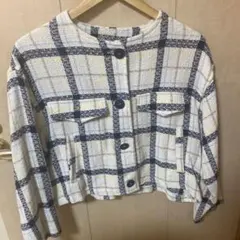 zara ツイードジャケットのサムネイル