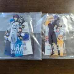 ガンダムSEED グランプリ2024 スタンド付きアクリルプレート　キラ　カガリ