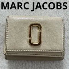 MARC JACOBS コンパクト　三つ折り　ミニ　財布　ベージュのサムネイル