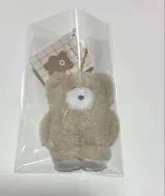 mocomocha くま　ミニマスコットキーホルダー　ぬいぐるみ