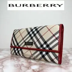 50【未使用級】BURBERRY 二つ折り財布　 長財布 50【極美品】BURBERRY 二つ折り財布 長財布 - メルカリ