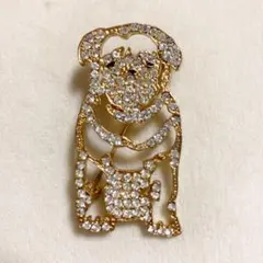 ブルドッグ ブローチ