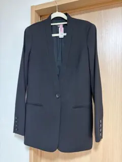 ノーカラージャケット VINCE 2026年最新】Vince カラー：ブラック系 レディース ノーカラー