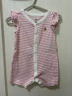 baby gap ストライプロンパース