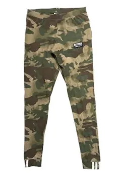 ド*ン様 adidas アディダス トレフォイルワッペン カモフラ迷彩柄 タイツ