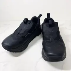 ザノースフェイス グラバル スリッポン ウォータープルーフ オールブラック 黒