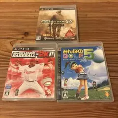 PS3 ゲームソフト 3本セット