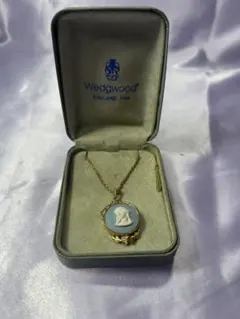 箱・説明書付WEDGWOOD ウェッジウッド ジャスパー カメオ ネックレス 