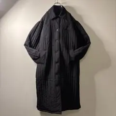 オーバーサイズ キルティング 変形 ミリタリー ロング ダウンコート y2k