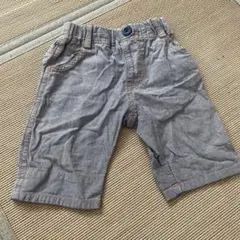 グレー 半ズボン ポケット付き
