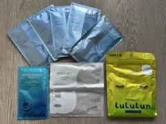SOIGNE シート状マスク 7枚セット、LuLuLun 7枚