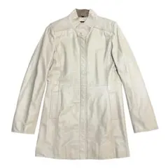 BALMAIN シープスキン レザーコート