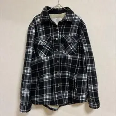 極暖【S】サージュコレクティブ 裏ボア フリース チェック シャツ ジャケットのサムネイル