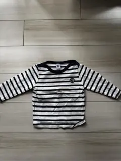 プチバトー　ボーダー　長袖カットソー 18m/81cm