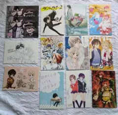 アニメキャラクター イラストハガキ 13枚セット（色んなコミック特典）