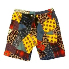 ボヘミアンズ クレイジー パッチワーク ショートパンツ ハーフパンツ Mのサムネイル
