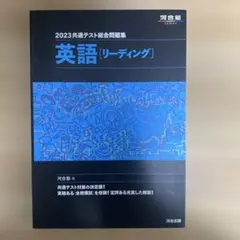 2023共通テスト総合問題集 英語(リーディング)