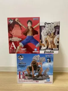 ワンピース　一番くじA賞　B賞　GRANDISTA ルフィ　フィギュア