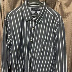 TOMMY HILFIGER 長袖シャツ L/G ネイビー