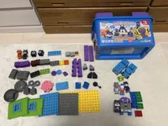 アンパンマン　ブロックラボ　おおきなバイキンじょう　だだんだんブロックバケツ　他