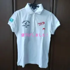 PEARLY GATES ポロシャツ M ホワイト
