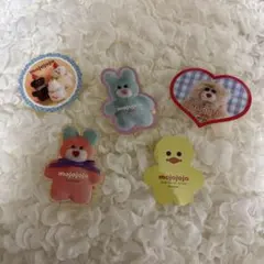 mojojojo キャラクターシール 5枚セット