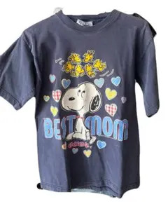90sPEANUTS スヌーピー 半袖Tシャツ M