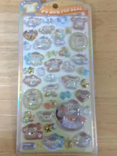 【正規品】うるちゅるポップシール　ポムポムプリン　ベビー