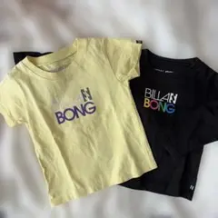 Billabong キッズ Tシャツ 2枚セット 半袖 長袖 ロンTのサムネイル