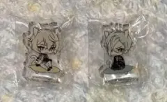 刀剣乱舞 刀猫男士 アクリルブロック 3周年ver. 髭切 膝丸　2点セット