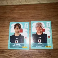 panini ワールドカップ2026 公式ステッカー2枚セット